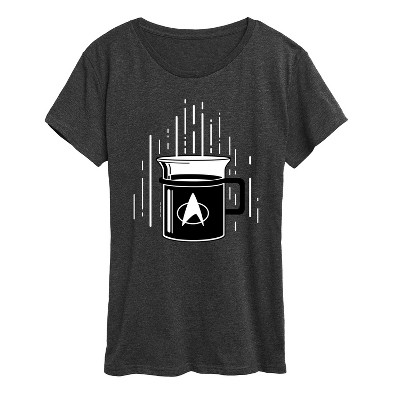 Women's - Star Trek - Tea Earl Grey Hot Short Sleeve Graphic T-Shirt