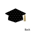 Big Dot of Happiness Gold - Tassel Worth The Hassle - Grad Cap Decorations DIY Graduation Party Essentials - Set of 20 - 3 of 4