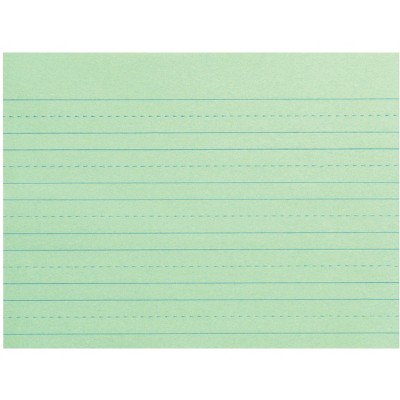 School Smart Green Newsprint Practice Paper, 1 Inch Rule, 12 x 9 Inches, 500 Sheets