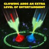 Joyfy 6 Pcs Glow In The Dark Lawn Darts Set, Outdoor Games For Kids Adults Family Outside Activity Toys For Lawn Camping Beach Yard Throwing Games - 2 of 4