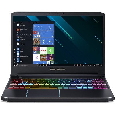 Acer Predator Helios 300 - 15.6" Intel i7-9750H 2.6GHz 16GB Ram 512GB SSD W10H -  Manufacturer Refurbished