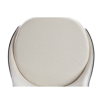 Orleans Matte Black Swivel Low Back Dining Chair Set with Zebrano Wood