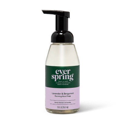 Lavender & Bergamot Foaming Hand Soap - 10 fl oz - Everspring™