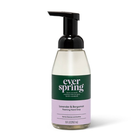 Lavender & Bergamot Foaming Hand Soap - 10 fl oz - Everspring™ - image 1 of 3