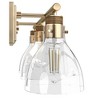 Hunter Fans 7.5" Van Nuys Wall Light Alturas Gold Finish - Elegant 3-Bulb Fixture for Bathrooms and Glamorous Spaces - 3 of 4