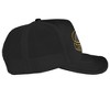 Official University of Wisconsin Milwaukee Primary Logo Foam Snapback Trucker Hat - for Men and Women Black, Black, One Size - 3 of 4