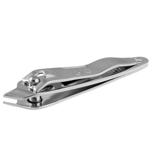 Unique Bargains Metal Silver Tone Mini Special Slant Head Fingernail Clippers 0.28" 1 Pc - 1 of 4