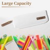Unique Bargains Duponts Paper Style Pencil Pouch with Large Capacity for Office Supplies 1 Pc - 3 of 4