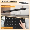 Acekool Shower Faucet Set with Rainfall Head & Handheld, Pressure Balance, - 3 of 4