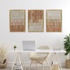 Stupell Industries Tiled Terracotta Walls 3pc Floating Frame Art Set - 2 of 4