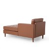 Malinta Contemporary Tufted Upholstered Chaise Lounge - Christopher Knight Home - image 3 of 4