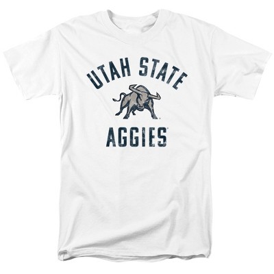 Men's Utah State University Official Utah Aggies Logo T-Shirt