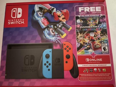 Nintendo Switch Lite (Blue) Gaming Console Bundle, Mario Kart 8 Deluxe with  Friends Characters