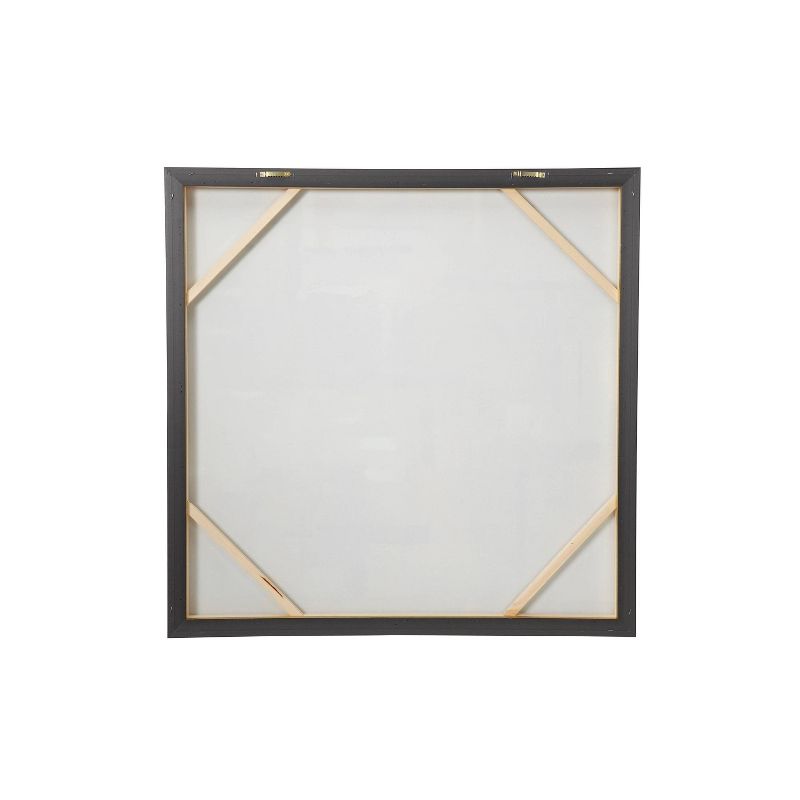 Contemporary Canvas Polystone Abstract Framed Wall Art with Gold Frame Gold - Olivia &#38; May, 4 of 24