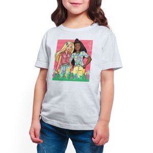 Boys' - Barbie - Spring Easter Barbie And Friend Short Sleeve Graphic T-Shirt - 1 of 4