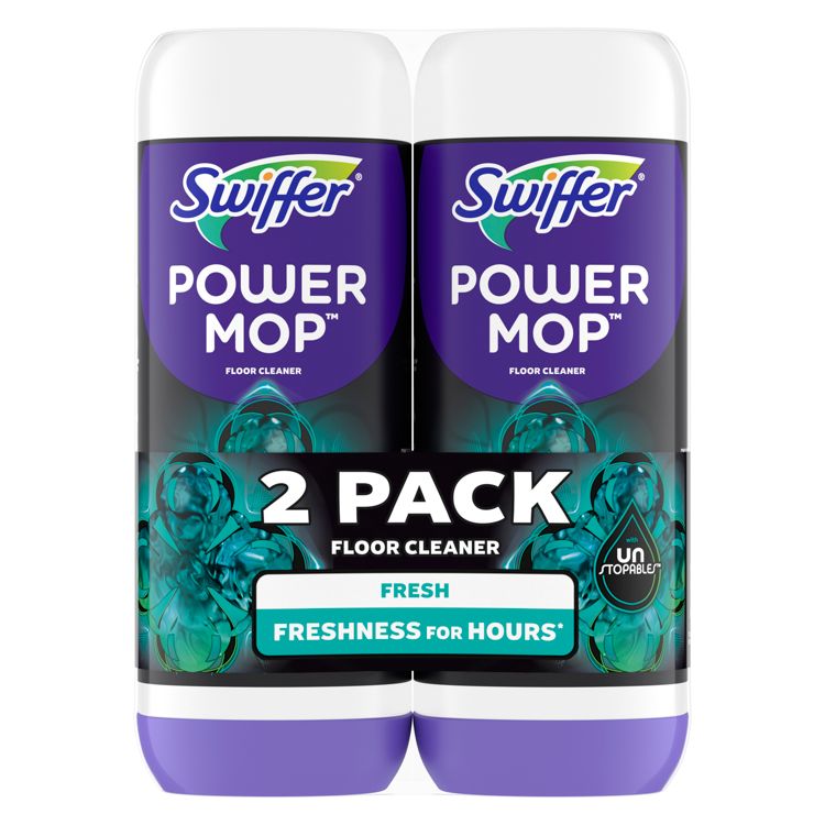 Swiffer Unstopables Fresh PowerMop Floor Cleaner Refill - 2ct/50.7 fl oz: Plastic Bottle, Multipurpose Cleaner, 1 of 10