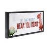 Stupell Industries Hear You Roar Dinosaurs, 25" x 11" - 3 of 4