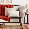 Woven Striped with Plaid Reverse Throw Pillow - Threshold™ - image 2 of 4