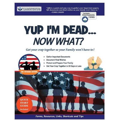 Yup I'm Dead...Now What? The Veteran Edition - by  Caringhub (Paperback)