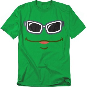 Men's Sesame Street Big Face Green Guy T-Shirt - 1 of 4