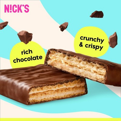 Nick's Chocolate Protein Wafer Snack Bars - 10g Protein - 7.05oz/5pk