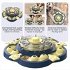HOMLUX Level 3 Interactive Dog Puzzle Toy Slow Feeder & Treat Dispenser for Dogs,Blue - 3 of 4