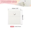 Unique Bargains Velvet Portable Earrings Bracelets Snap Button Jewelry Storage Bag 12 Pcs - 2 of 4