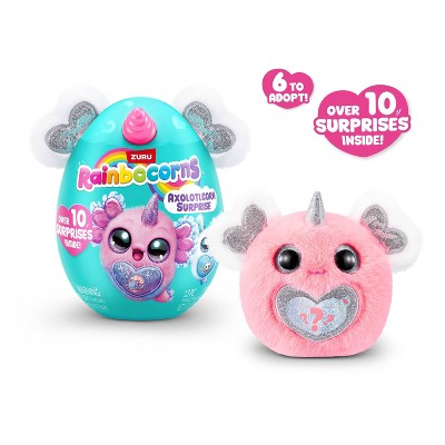 Детские мягкие игрушки Rainbocorns Axolotlcorn Stuffed Animal — фото 4