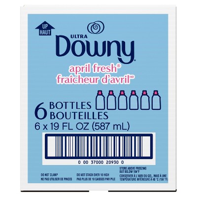Downy Ultra Liquid Fabric Conditioner (Fabric Softener), April Fresh, 23 Loads, 19 fl oz