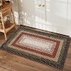 Machine Washable Area Rug - Non-Slip Stain Resistant Low Pile Carpet Modern Braided Farmhouse Rug for Living Room Bedroom Dining Room Office - 3 of 4