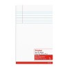 Staples Notepads 5" x 8" Narrow White 50 Sh./Pad 12 Pads/PK TR57330/18600 - 4 of 4