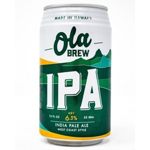 Ola Brew IPA - 6pk / 12 fl oz Cans - 1 of 1