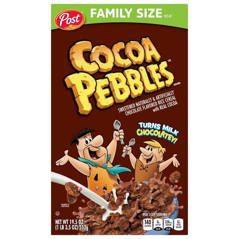 Cocoa Pebbles Breakfast Cereal , 3 of 13