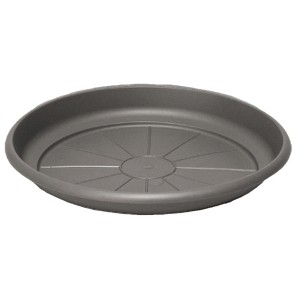Crescent Garden Indoor/Outdoor Emma Round Plastic Pot Saucer - 1 of 2