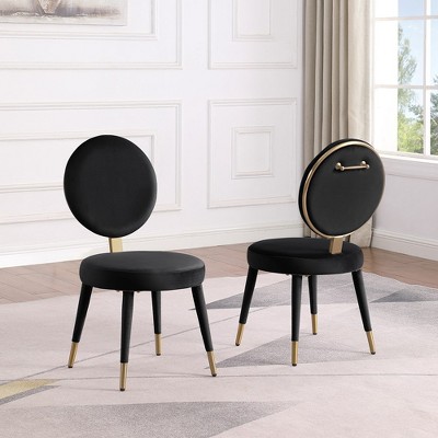 Modern Dining Chair Set of 2 Luxury Upholstered Side Chair for Dining Room, Kitchen, Restaurant-Morden Fort