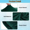 Unique Bargains Elastic Living Room Bedroom Square Foot Stool Cover - 3 of 4