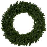 Northlight 36" Prelit LED Battery Operated Canadian Pine Artificial Christmas Wreath - Clear Lights