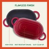 Basilico Enameled Cast Iron Dutch Oven 2 Qt (Red) - 3 of 3