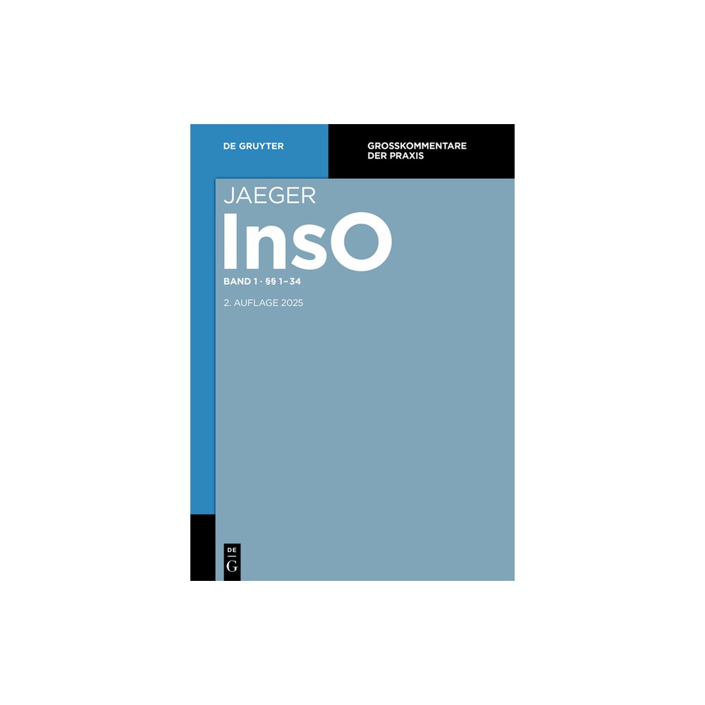 §§ 1-34 - (Großkommentare Der Praxis) 2nd Edition (Hardcover)