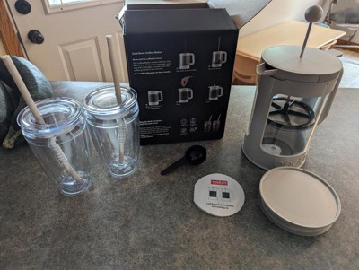 Bodum Cold Brew To-go Set White : Target