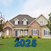Big Dot of Happiness Blue 2025 Graduation Party Yard Signs - Outdoor Lawn Decorations - 2025 - 3 of 4