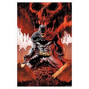 Trends International DC Comics Batman - Batman with Bones Framed Wall Poster Prints - 1 of 4