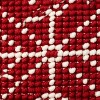 20"x20" Oversize Holiday Loop Snowflake Indoor Square Throw Pillow - Mina Victory - 3 of 4