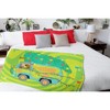 Intimo Scooby Doo The Mystery Machine Haulin' Christmas Tree Silk Touch Throw Blanket Multicoloured - 2 of 3