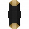 Quoizel Lighting Chasm 1 - Light Sconce in  Matte Black Gold - image 4 of 4