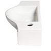 ALFI ABC114 White 18inches Small Wall Mounted Ceramic Sink with Faucet Hole - 4 of 4