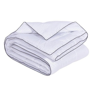 Anti-Stress Comforter with Carbon Fiber, 100% Microfiber, 300 GSM, Silicon Filling, Machine Washable, Available in Twin, Full, Queen, King Sizes (King)