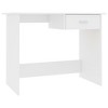vidaXL Desk White 39.4 in.x19.7 in.x29.9 in. Engineered Wood - 2 of 4