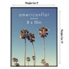 Americanflat Front Loading 8x10 Picture Frames in Black - Set of 6 Thin Frameless Plastic Frames with Shatter-Resistant Glass - 3 of 4