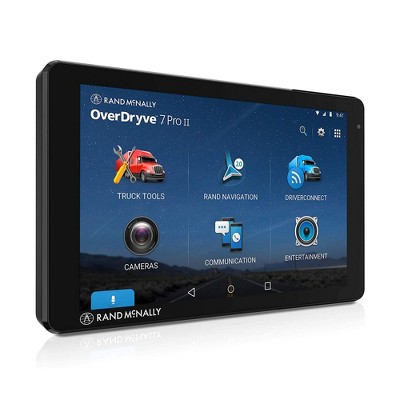 Rand McNally 8PROII OverDryve 8 Inch Wi-Fi Enabled All-In-One GPS Truck Navigator, Radio, Dash Cam, and Tablet with Bluetooth Magnetic Dash Mount